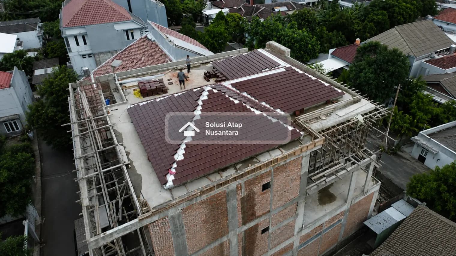 Project Pemasangan Atap Genteng Kanmuri